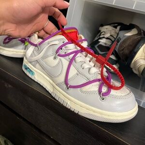 Off white sneakers